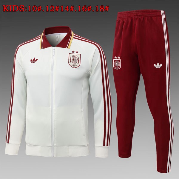 Kinder Trainingsanzug Spanien 2026-27 Gelb 2